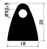1756/D-NBR D-profile