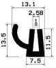 1718/EPDM65 Profile-U