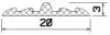 25220/EPDM65 - crown