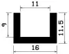 0596/EPDM65 Profile-U