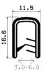 0531/ EPDM with metal reinforcement