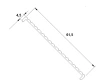 61.5 × 4.5 mm PVC 65, black, VL1609966, 0006992
