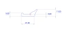 21 × 11/5 mm, TPE 65, black