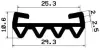 2139/EPDM65 Profile-C