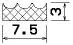 25463/EPDM65 - crown