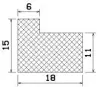 25321/CR-Neoprenee Profile-L