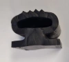 41 x 30 x 5800 mm, TPE 65, Profile protective/gate, black