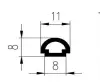 8 x 10 x 1.5 mm EPDM70