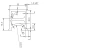 25 x 25 x 1000 mm, PVC 70, black, 22 mm groove 