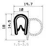 0800/microporous EPDM/PVC with metal reinforcement