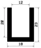 1023/EPDM65 Profile-U