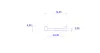 32 x 5 mm, U-profile, PVC 65, black, NB152-25-1008/00