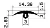 1526/PVC65-joint cover