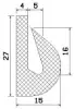 25140/EPDM 65 Profile-U
