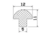 25049/EPDM65 Profile door frame