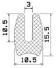 25505/EPDM65 Profile-U