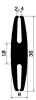 1506/PVC-H-Profile