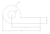 63 × 30 mm, profile P, TPE 65, black