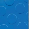 3 mm Coin pattern - blue-PVC