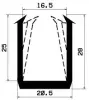 2212/PVC 65 Profile-U
