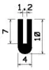1618/EPDM65 Profile-U