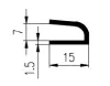 15x7/1.5mm EPDM 70