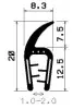 0082/EPDM65 with metal reinforcement 