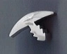 18.5 × 11 mm, PVC 70, profile joint cover, grey, K18/B03