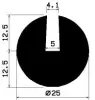 2415/EPDM65 Profile-U