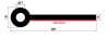 1129/P-profile – self-adhesive