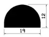1472/D-EPDM D-profile