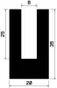 0851/EPDM65 Profile-U