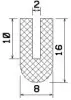 25506/EPDM Profile-U
