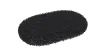 Bathroom mats shower oval grey 700 x 395