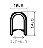 0223/PVC with metal reinforcement