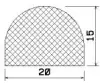 25356/EDPM65 D-profile