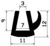 1292/EPDM65 Profile-U