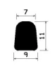 1491/Profile D-PVC65 D-profile