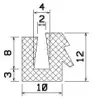 25017/EPDM65 Profile-U