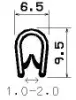 0028 – PVC / white with metal reinforcement 