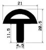 1267/PVC-joint cover