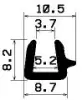 1619/EPDM65 Profile-U