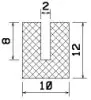 25006/EPDM65 Profile-U
