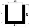 0805/EPDM65 Profile-U