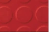 3 mm Coin pattern - red-PVC
