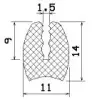 25101/EPDM65 Profile-U