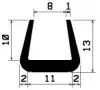1495/EPDM Profile-U