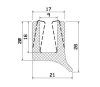 25773/PVC 65 Profile-U
