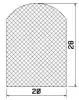 25417/EDPM65 D-profile