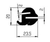 20/2 × 23.5 mm EPDM 70
